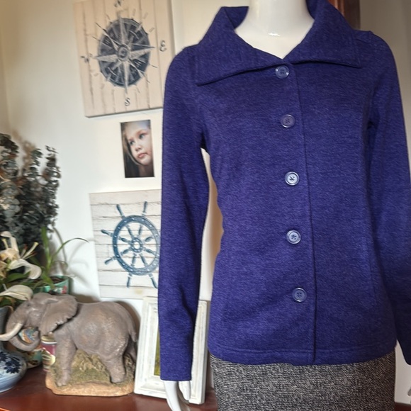 NWT northern reflections size small Women's Purple Button-Up Jacket - Picture 2 of 6